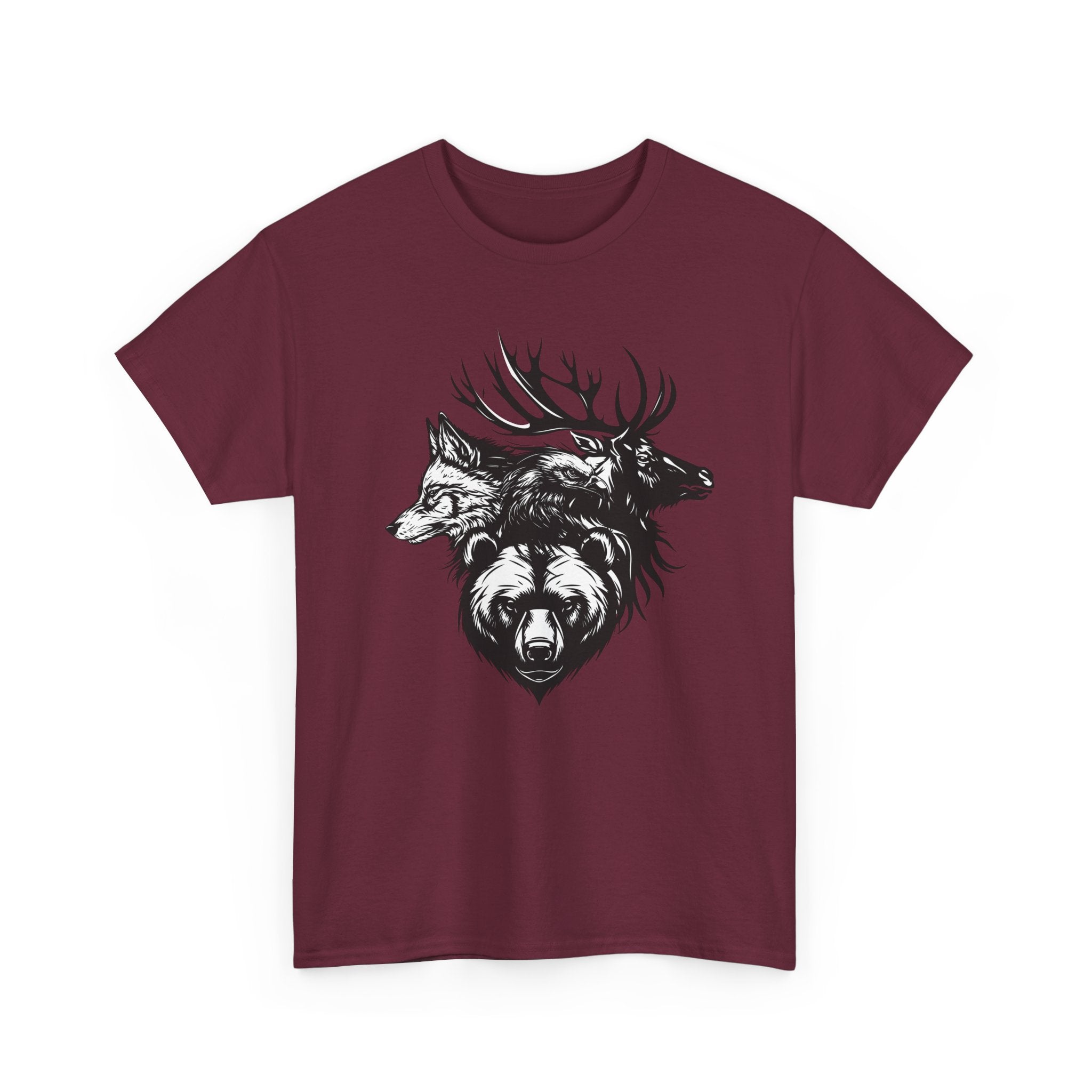 Wildlife Animal Graphic T-Shirt