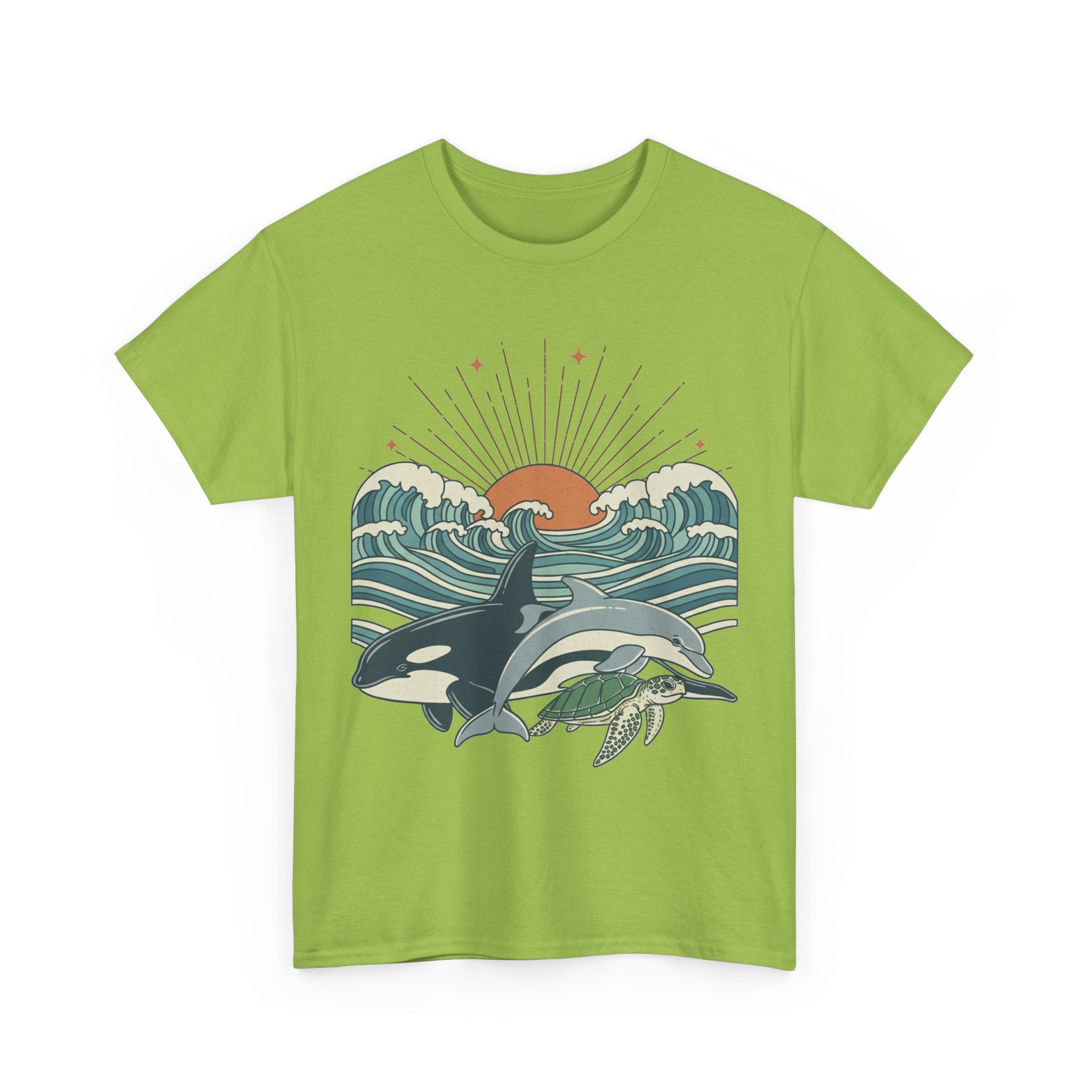 Vintage Ocean Sunset T-Shirt