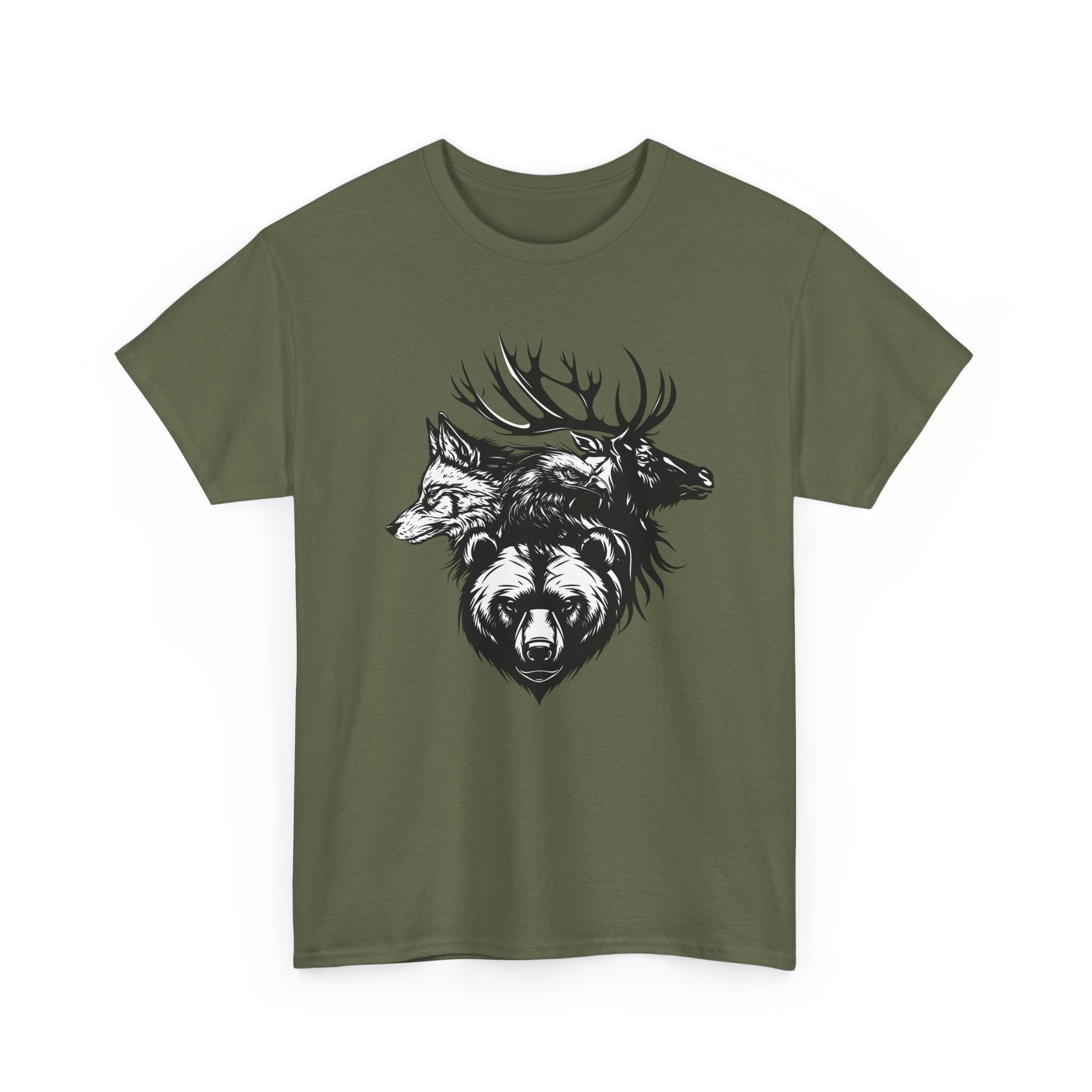 Wildlife Animal Graphic T-Shirt