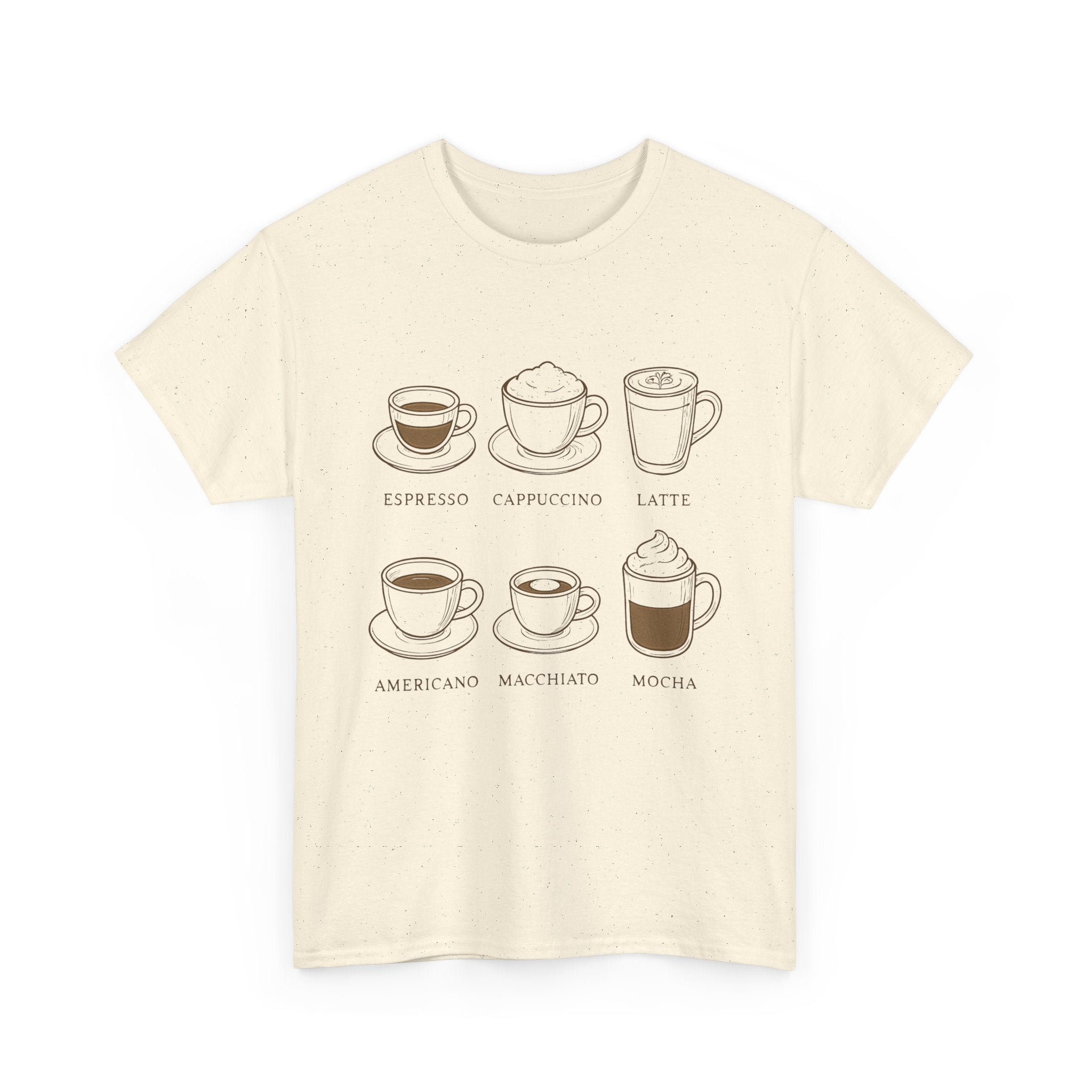 Coffee Types T-Shirt