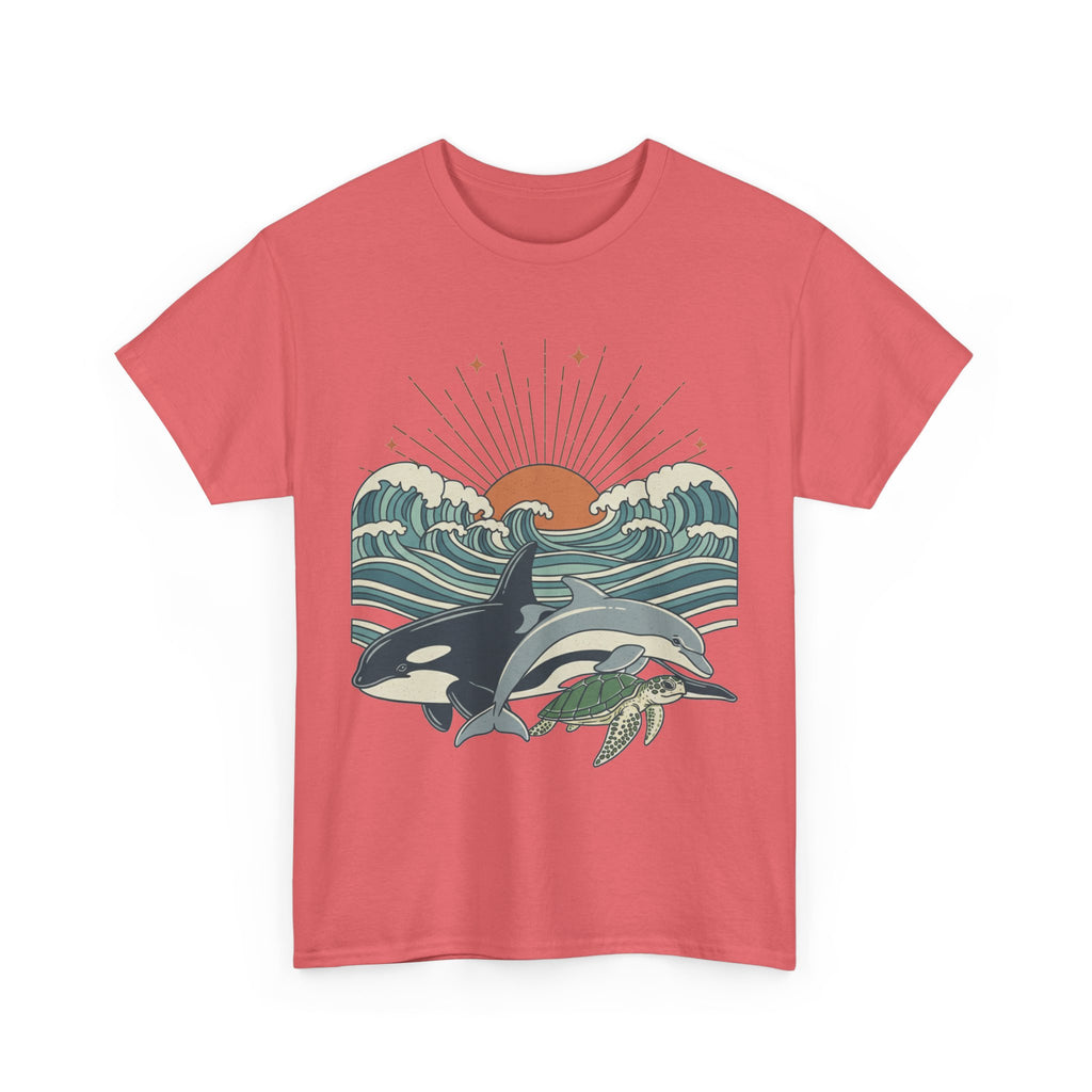 Vintage Ocean Sunset T-Shirt