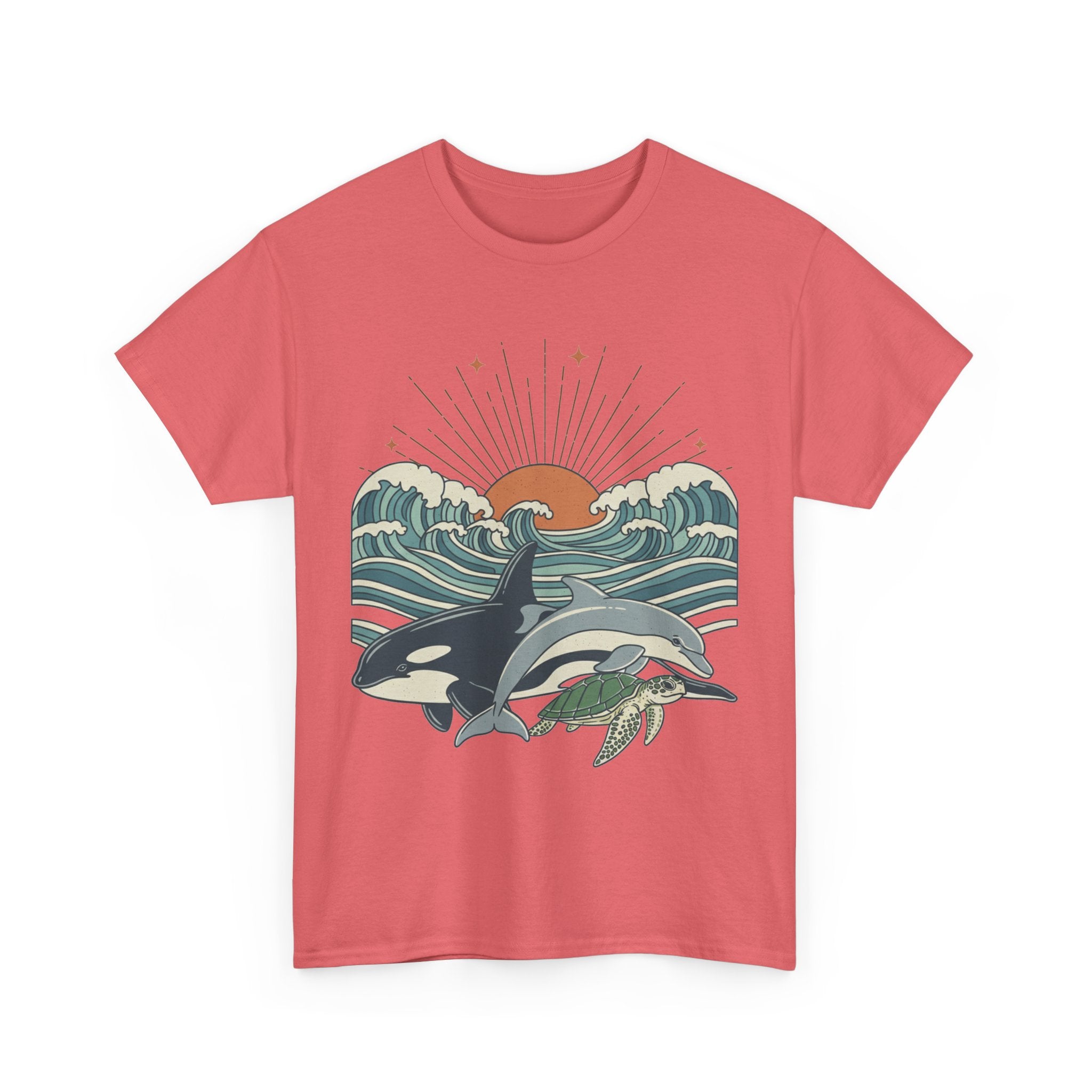 Vintage Ocean Sunset T-Shirt