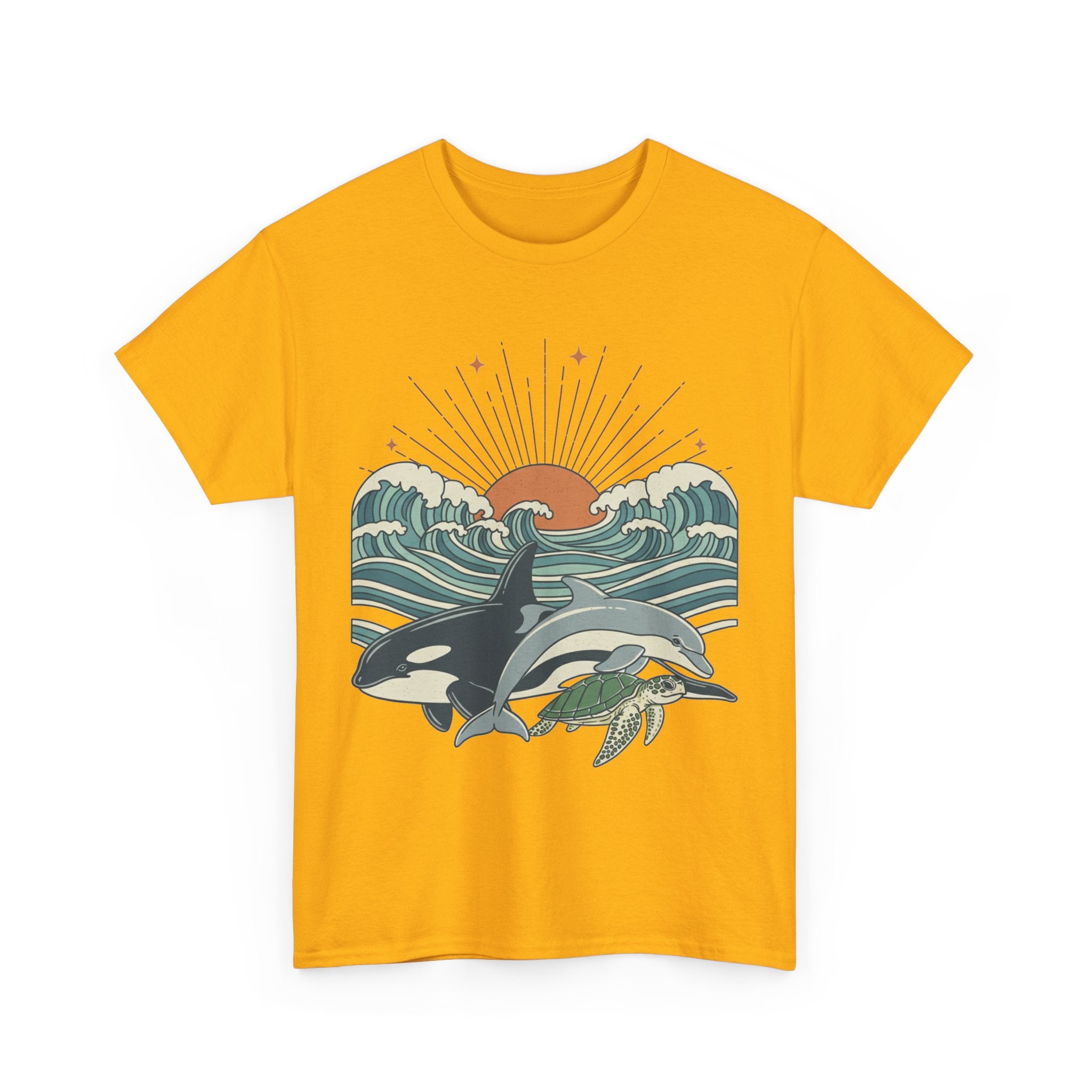 Vintage Ocean Sunset T-Shirt