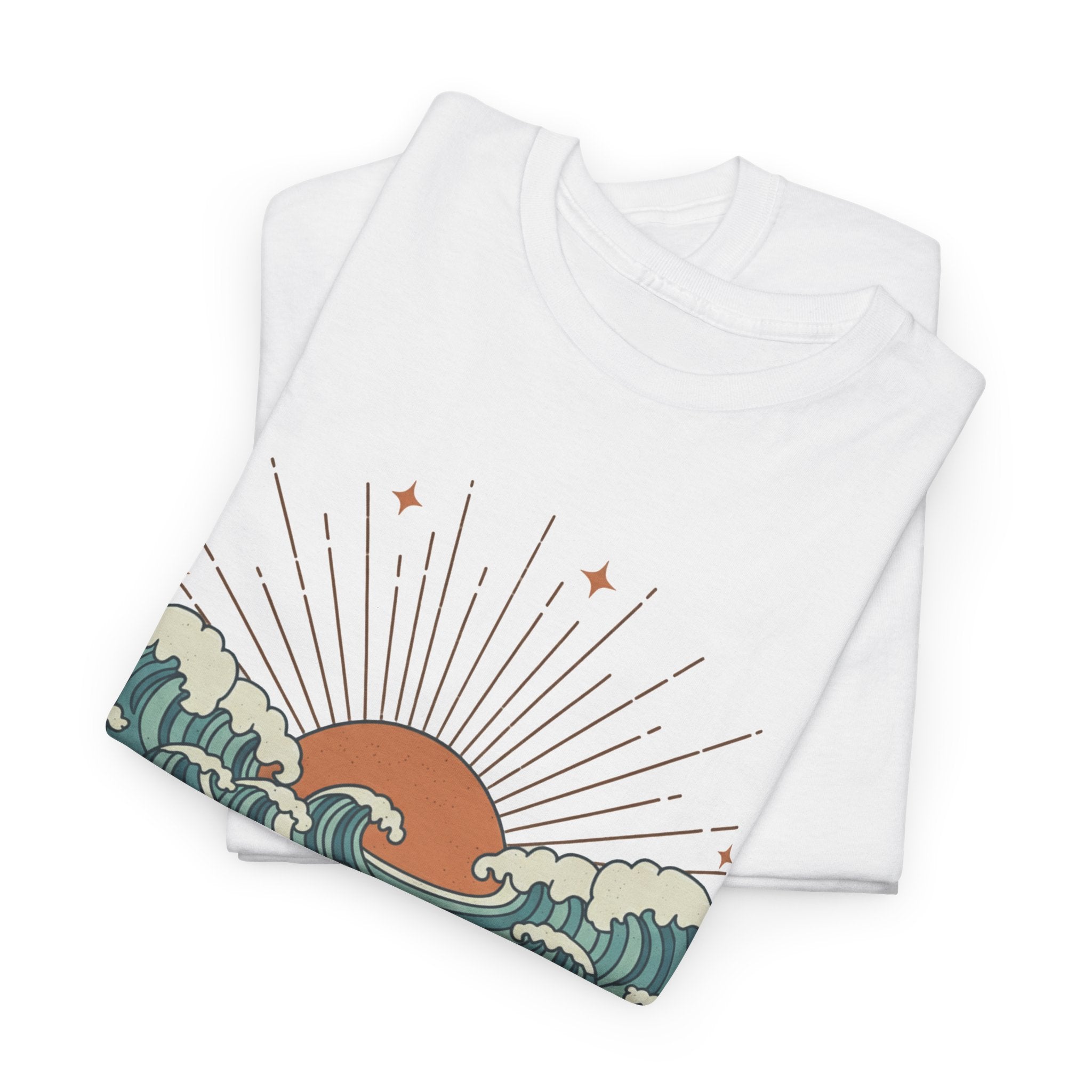 Vintage Ocean Sunset T-Shirt
