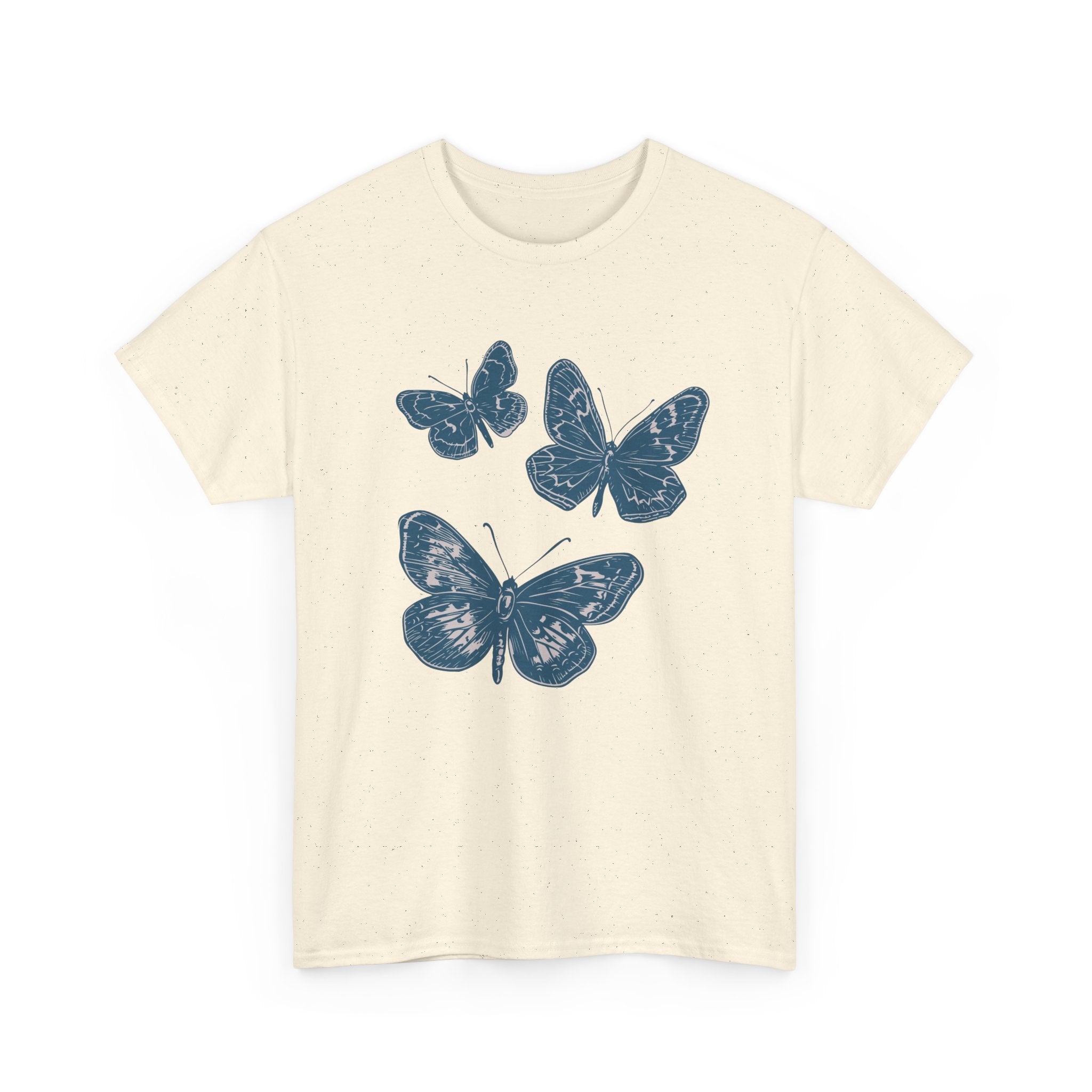 Freedom Blue Butterflies T-Shirt