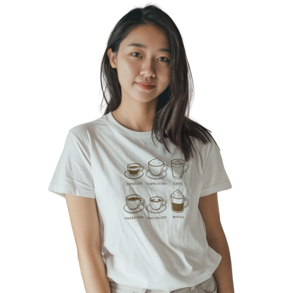 Coffee Types T-Shirt