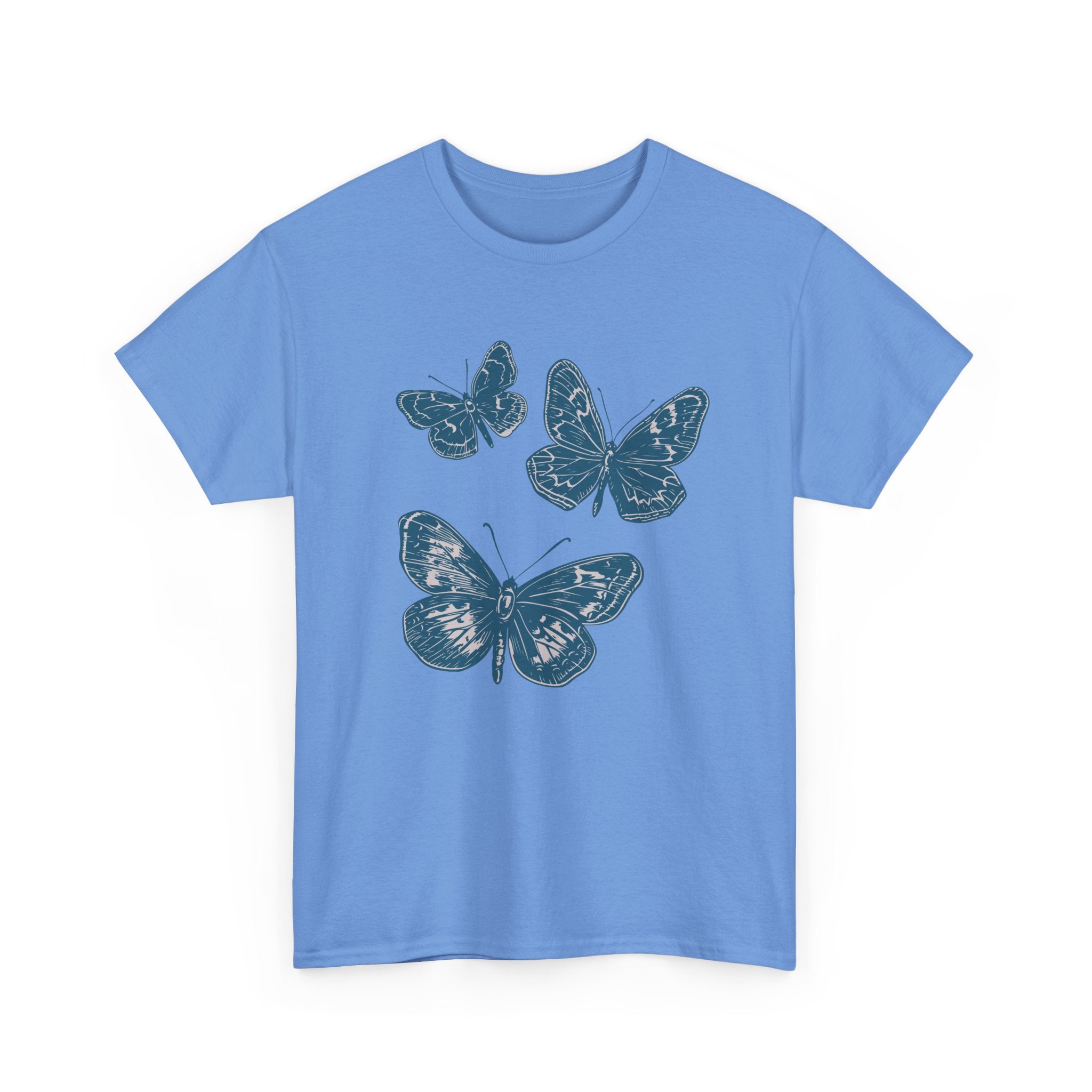 Freedom Blue Butterflies T-Shirt