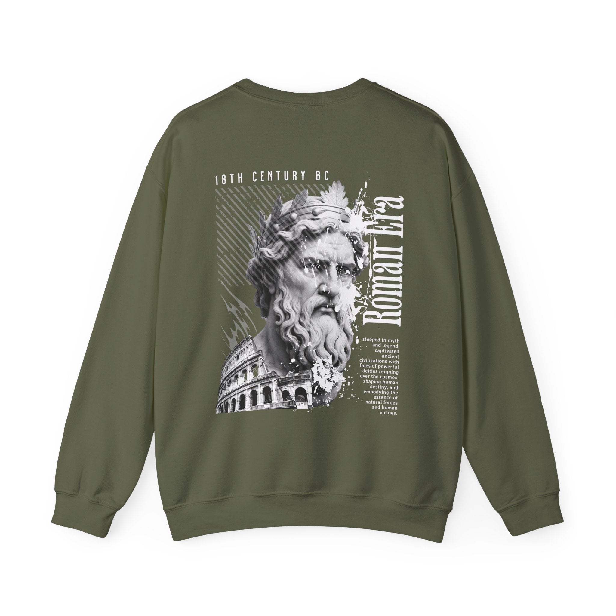 Roman Era Graphic Sweatshirt
