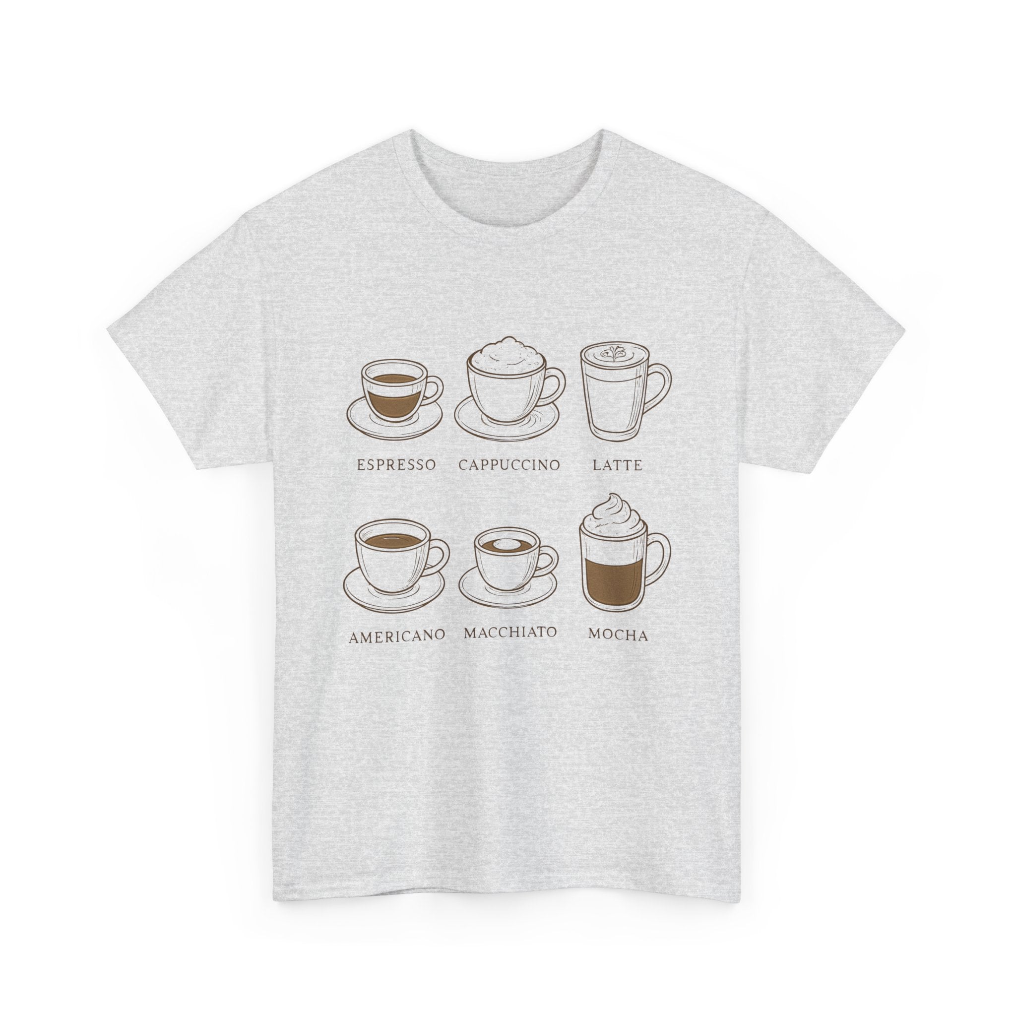 Coffee Types T-Shirt