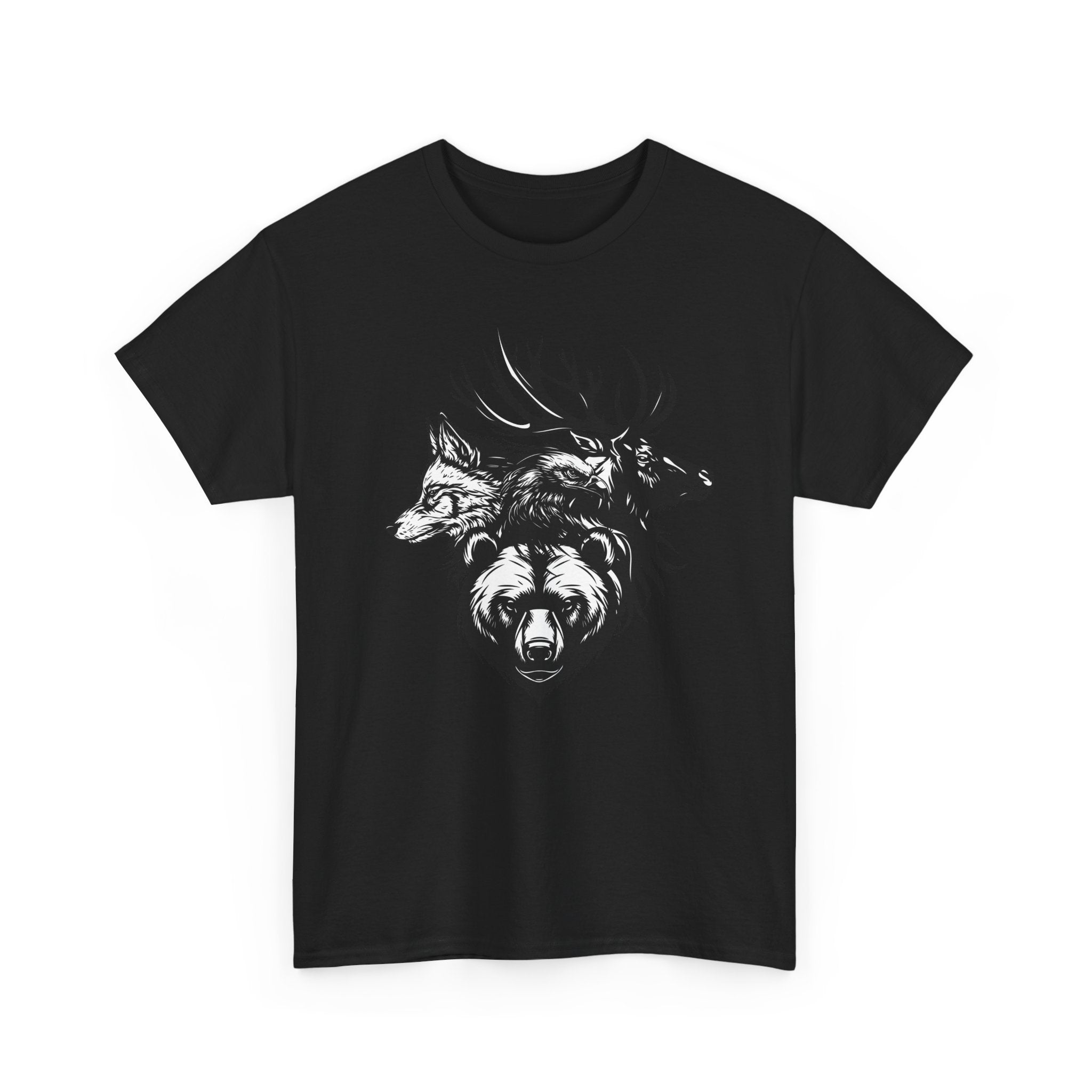 Wildlife Animal Graphic T-Shirt