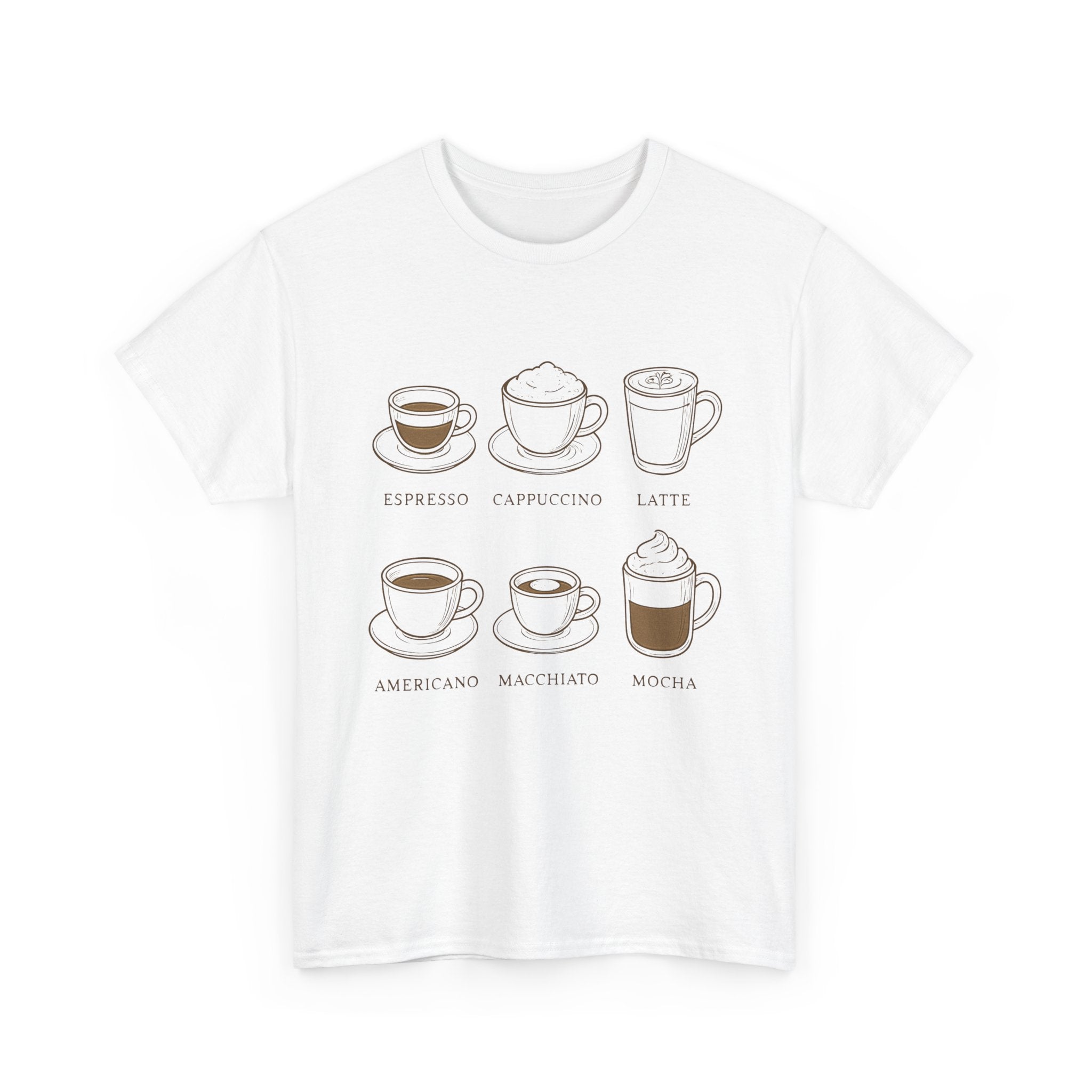 Coffee Types T-Shirt