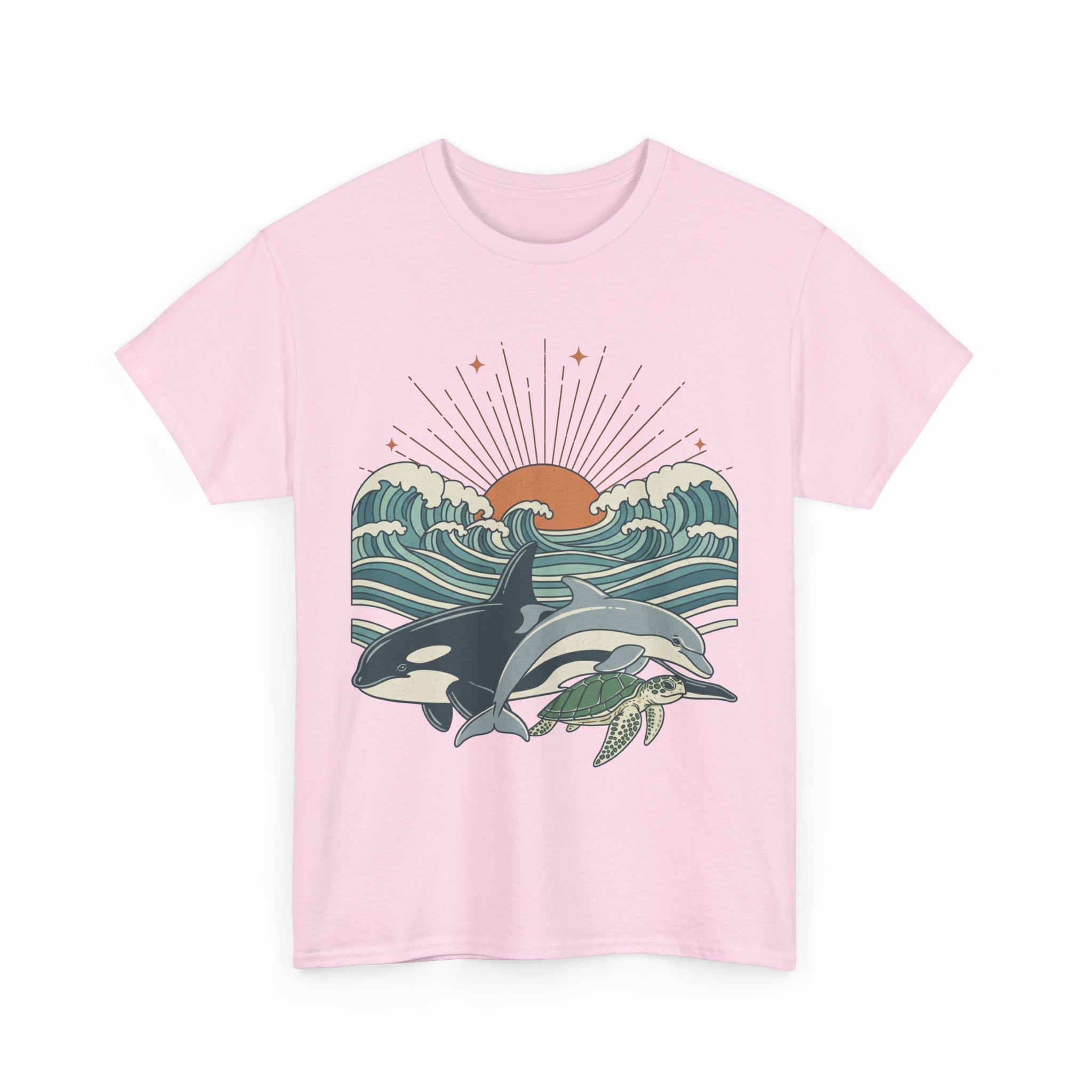 Vintage Ocean Sunset T-Shirt