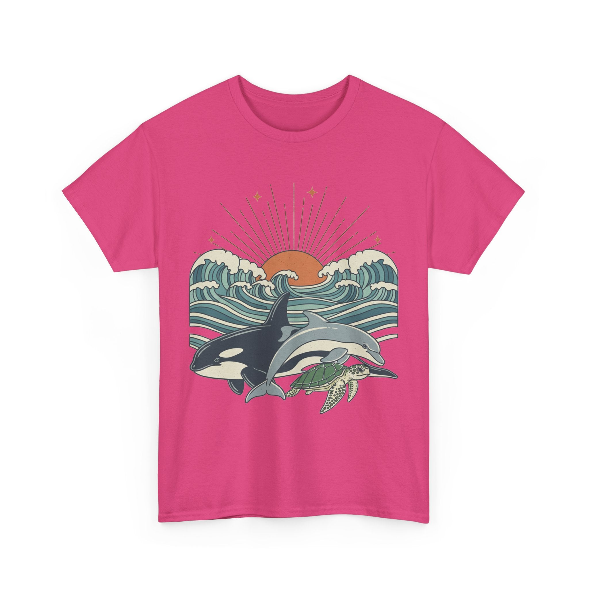 Vintage Ocean Sunset T-Shirt