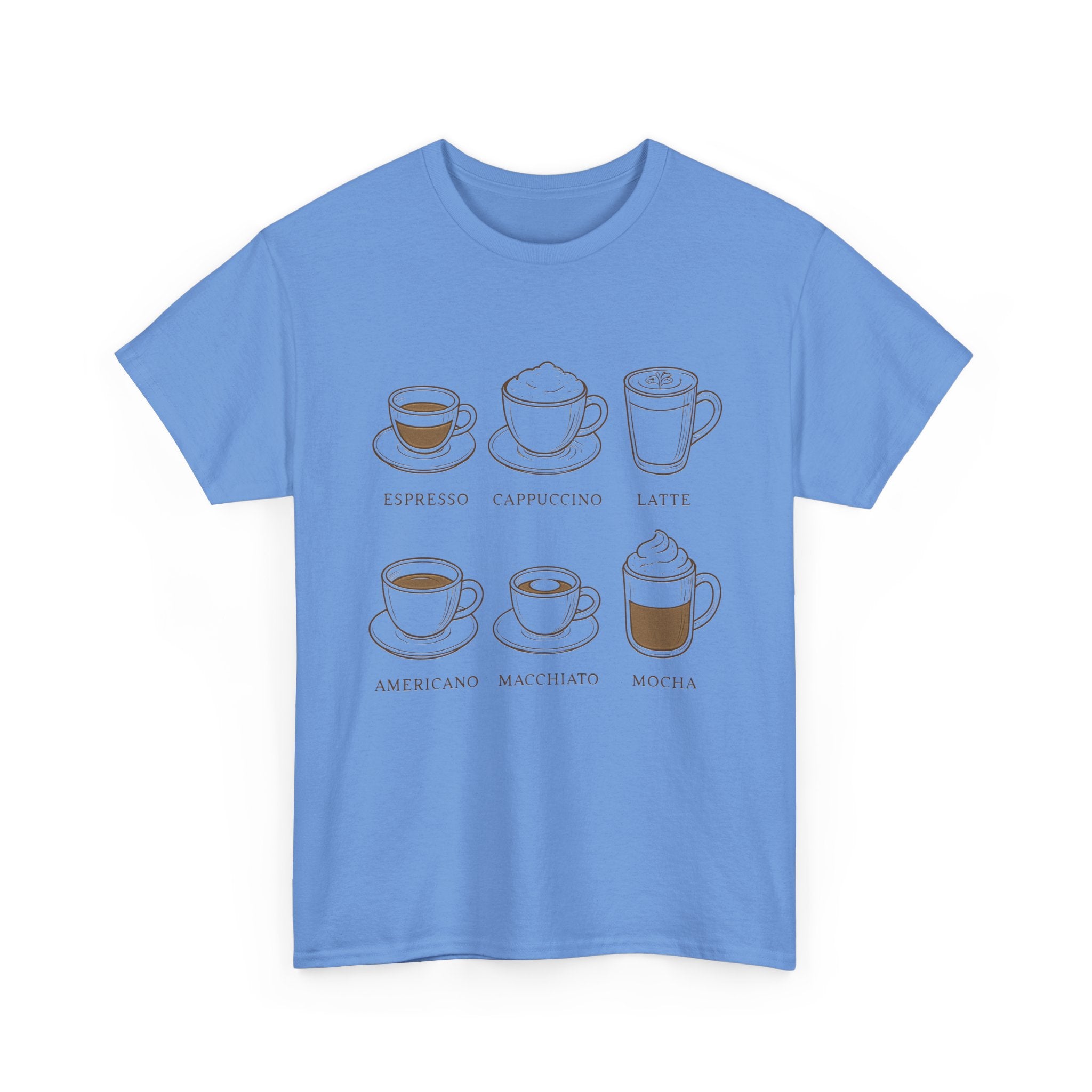 Coffee Types T-Shirt
